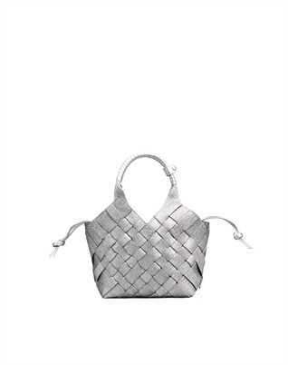 Misu Mini Crossbody Tasche - Sparkling Silver